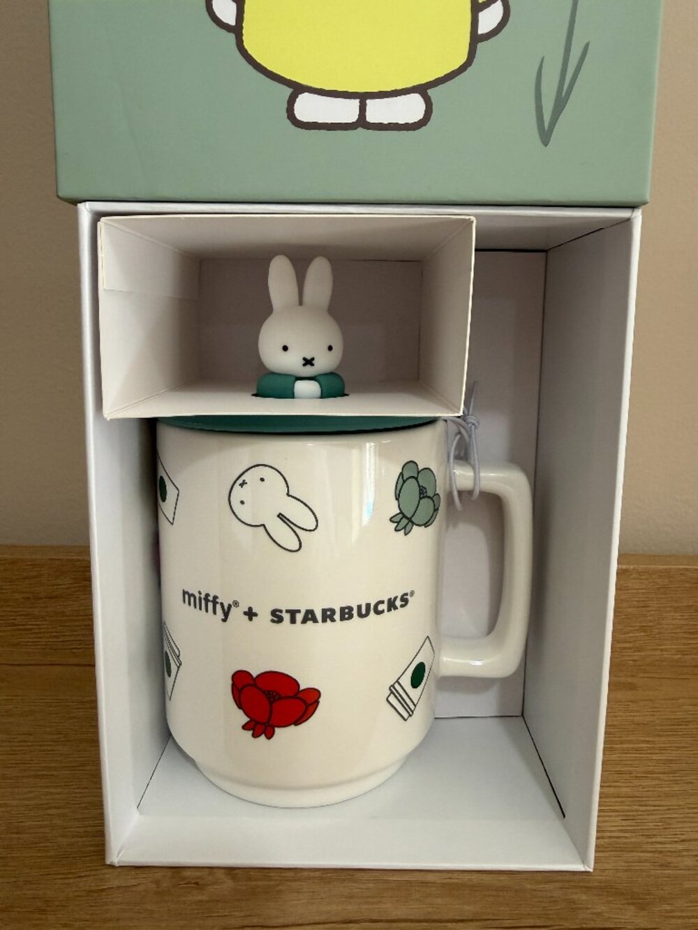 Starbucks Miffy Mug Ceramic 14oz 2026 Starbucks x Miffy Figure Mug